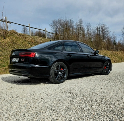 Audi A6 cena 108000 przebieg: 264180, rok produkcji 2015 z Wisła małe 106